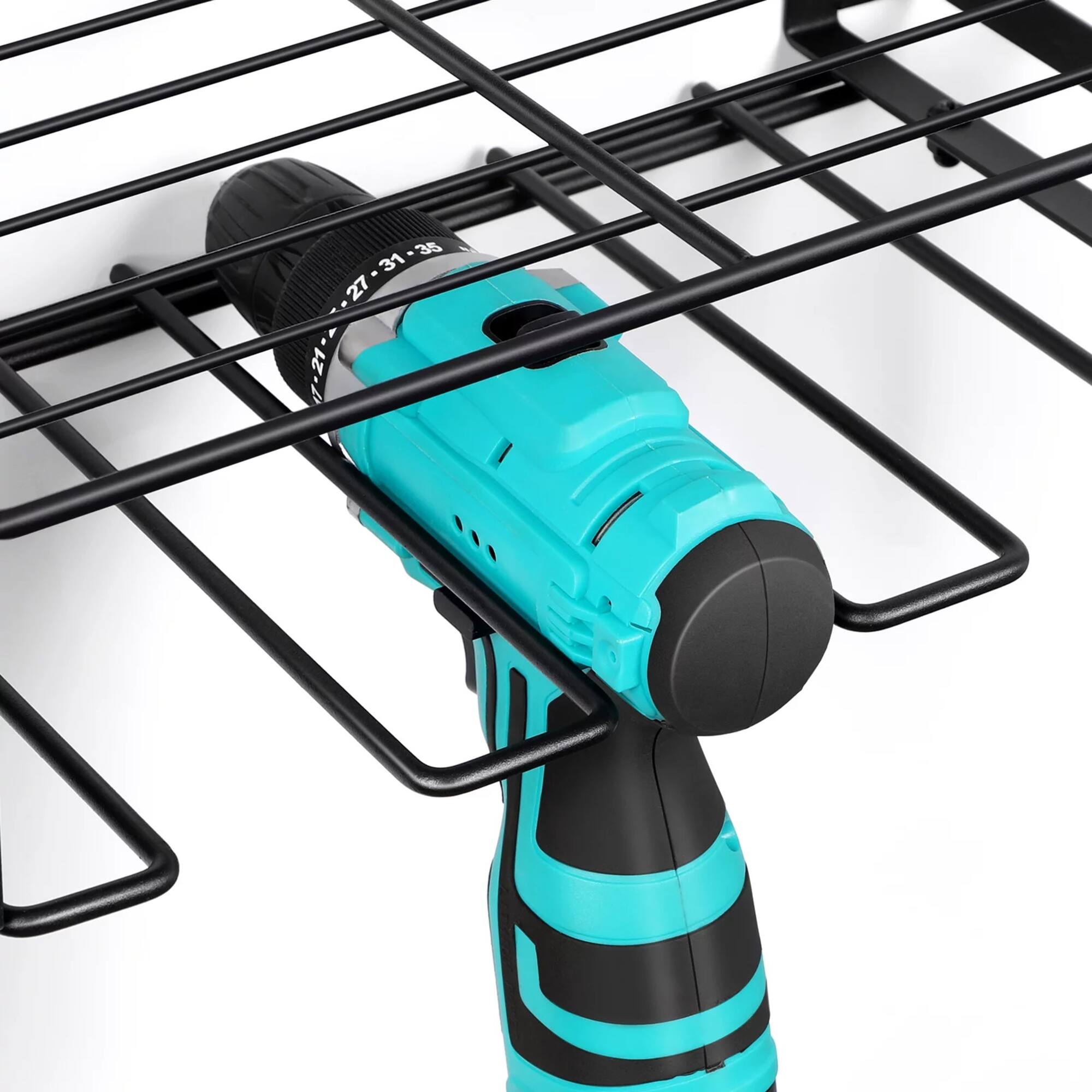 NEX™ 27" Black Wire Power Tool Wall Organizer